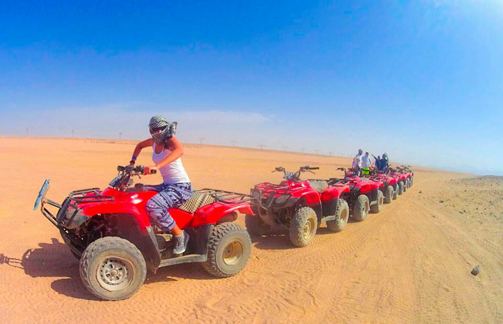 3Desert Quad Bike Safari in Sharm-El-Sheikh + Camel Ride